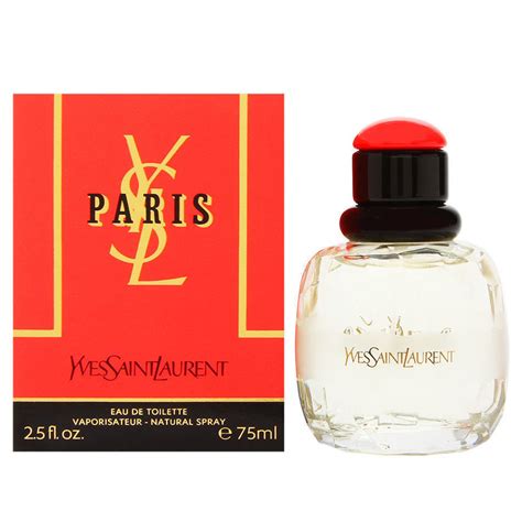 yves saint laurent paris eau de toilette spray 75ml|ysl Paris perfume boots.